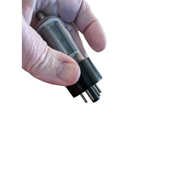 Vintage Tung-Sol Black Plate Vacuum Tube 322PN3 Ham Radio TV Stereo Electronic - Picture 2 of 6